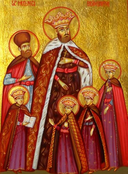 Sfântul Constantin Brâncoveanu, Sfetnicul Ianache şi Cei Patru Fii ai Săi