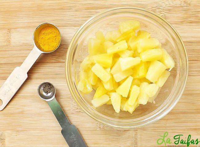 Ananas și Turmeric - Antiinflamatoare Naturale