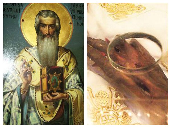 Sfântul Ciprian și Mâna Sfântului Ciprian