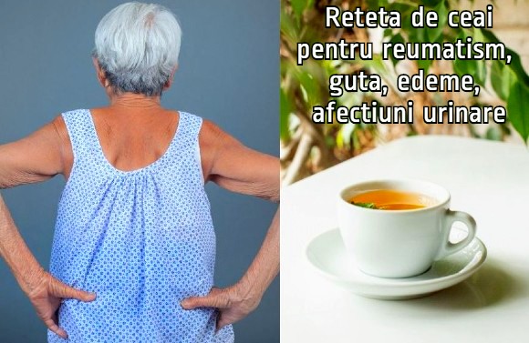 Ceai pentru reumatism, guta, edeme