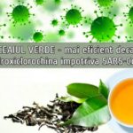 Ceaiul verde mai eficient decat hidroxiclororchina impotriva SARS-CoV-2