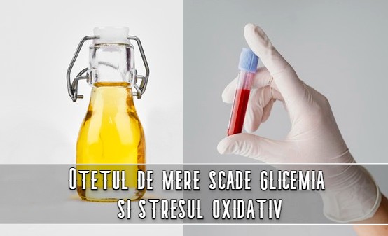 Otetul de mere scade glicemia si stresul oxidativ