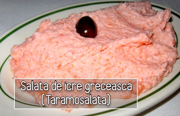 Salata de icre greceasca „Taramosalata"