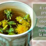 4 ceaiuri pentru hipotiroidism, oboseala suprarenala, rezistenta la insulina