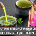 Ceaiul verde intensifică arderea caloriilor, combate obezitatea