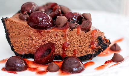 Cheesecake cu ciocolata fara zahar si faina (bun si pentru diabetici)