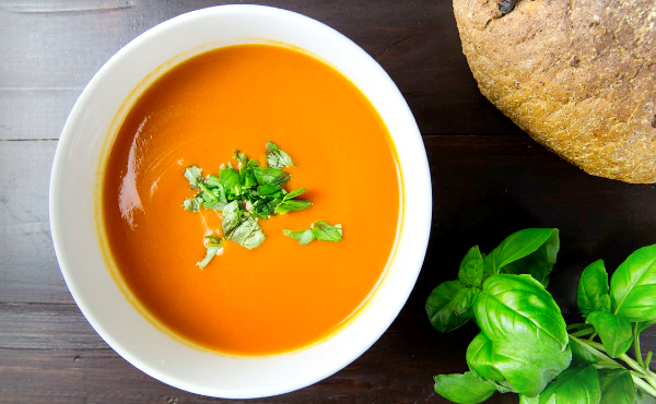 Supa-crema de morcov si ghimbir – mancare delicioasa de post