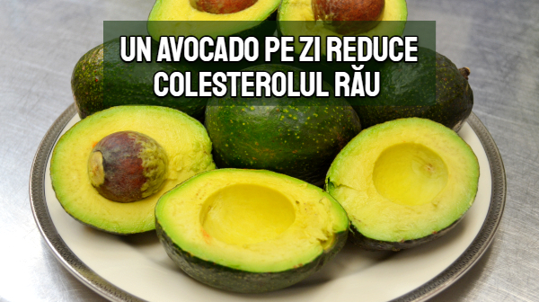 Un avocado pe zi reduce colesterolul rau (sdLDL)