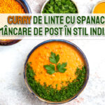 Curry de linte cu spanac – mancare de post in stil indian