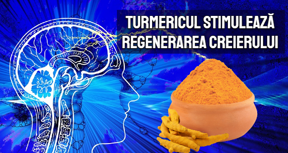 Turmericul stimuleaza regenerarea creierului (studii)