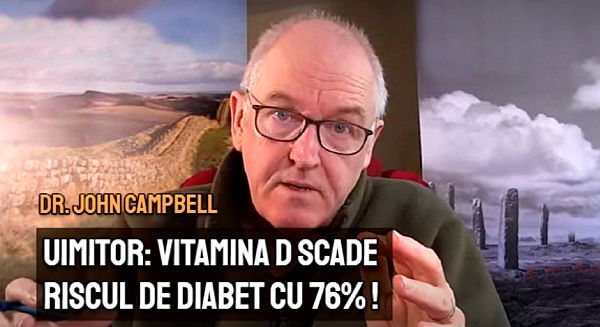 Vitamina D scade cu 76% riscul de diabet