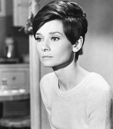 audrey hepburn tunsori scurte