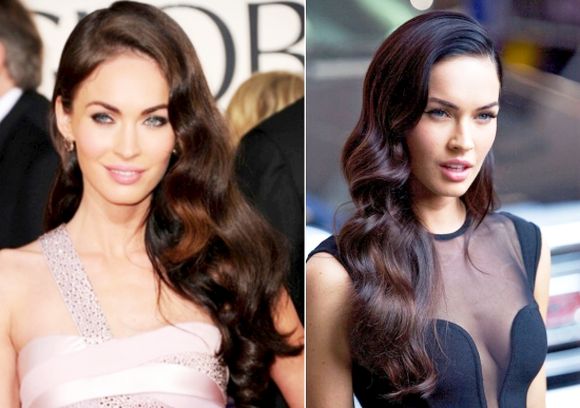 megan-fox-Hairstyles-Celebrity-Hairstyles-Hair-Extensions-soft-curls-loose