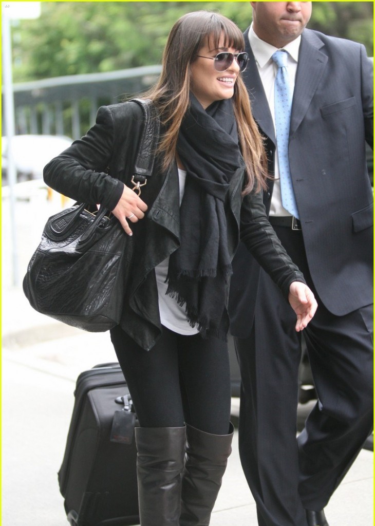 [NO Canada, Germany, Austria] *EXCLUSIVE* Vancouver, BC - Actress Lea Michele touches down at Vancouver International Airport after attending the "Glamour Women of the Year Awards" in London, UK.  Lea was all smiles as she made her way through the terminal to her waiting car, signing a few autographs along the way before meeting up with boyfriend Cory Monteith. AKM-GSI          May 30, 2012 [NO Canada, Germany, Austria] To License These Photos, Please Contact : Steve Ginsburg (310) 505-8447 (323) 4239397 steve@ginsburgspalyinc.com sales@ginsburgspalyinc.com or Keith Stockwell (310) 261-8649 (323) 325-8055  keith@ginsburgspalyinc.com ginsburgspalyinc@gmail.com