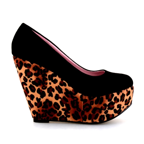 pantofi talpa ortopedica animal print