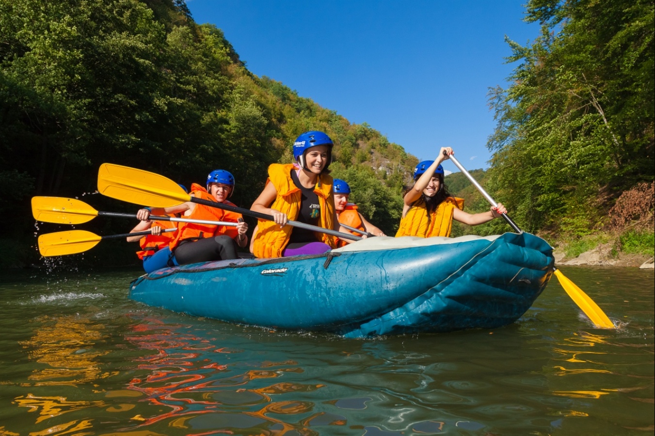 Rafting - Tara Lapusului, Maramures