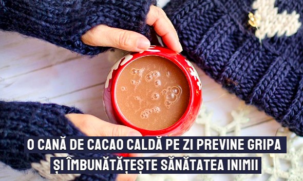 O cana de cacao calda pe zi previne gripa si imbunatateste sanatatea inimii