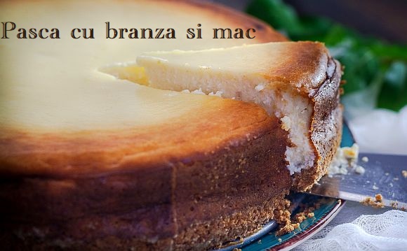 Pasca cu branza si mac