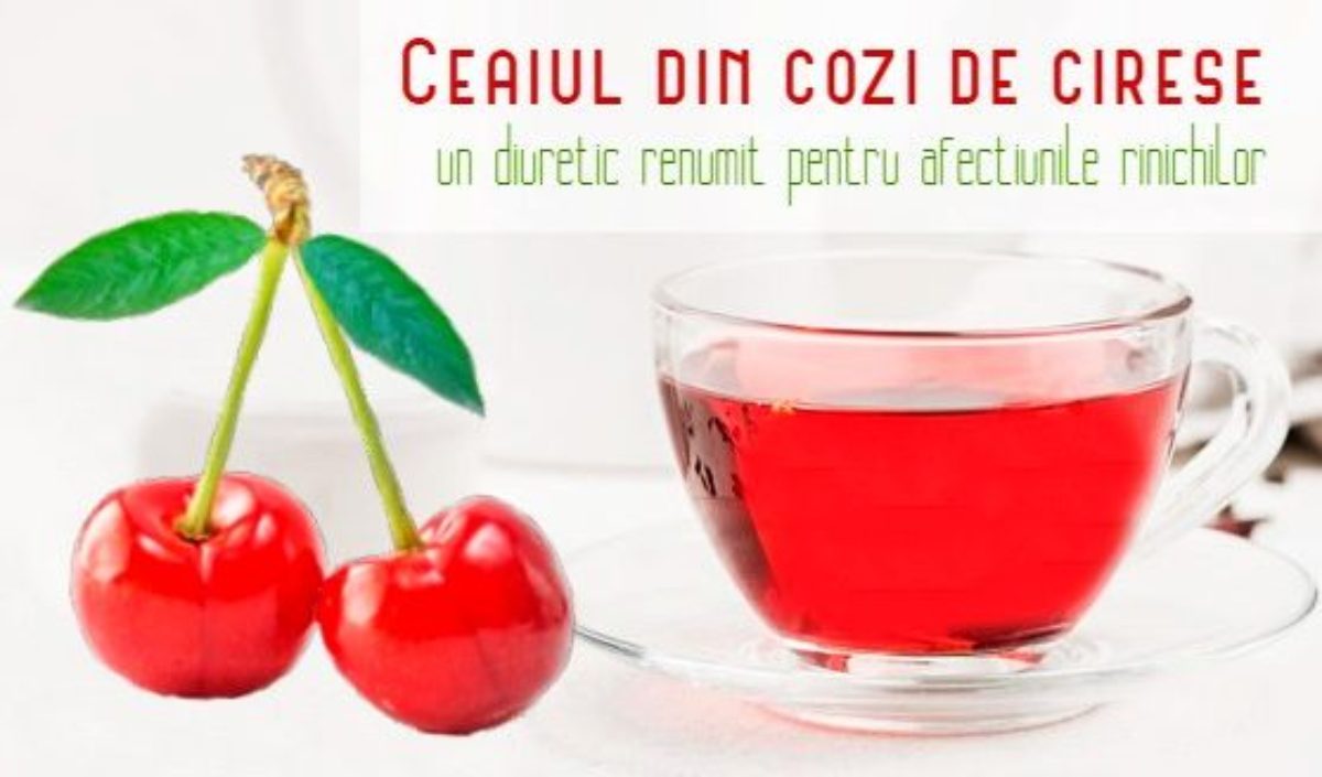 Ceaiul din cozi de cireşe, bun pentru rinichi și stomac | Click