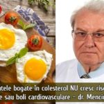 Alimentele bogate in colesterol NU cresc riscul de ateroame – dr. Mencinicopschi