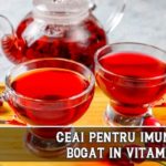 Ceai pentru imunitate, bogat in vitamina C