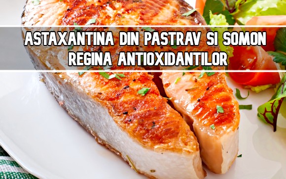 Astaxantina din pastrav si somon – regina antioxidantilor