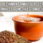 Ceaiul de chimen stimuleaza secretiile bronhice si functiile stomacului