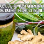 Oximel de salvie si ghimbir pentru tuse, dureri in gat si imunitate