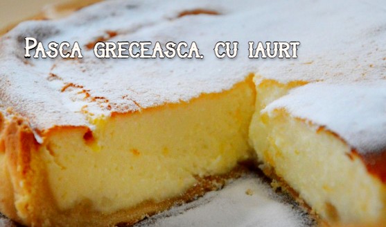 Pasca greceasca, cu iaurt 