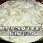 Salata de dovlecei si iaurt scurs - reteta turceasca