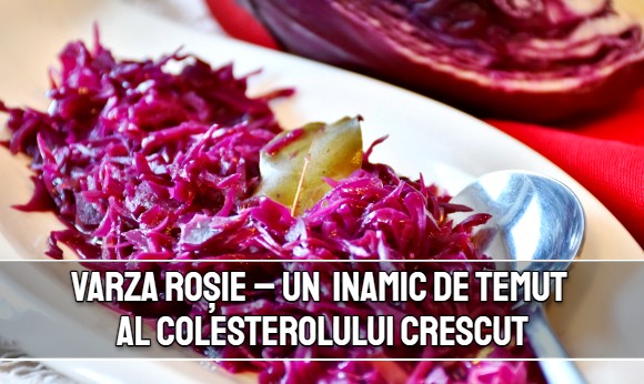 Varza rosie – un inamic de temut al colesterolului crescut