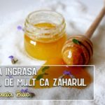Mierea ingrasa la fel de mult ca zaharul - dr. Mihaela Bilic