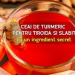 Ceai de turmeric pentru tiroida si slabit - cu un ingredient secret