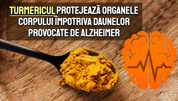 Turmericul protejeaza organele de daunele provocate de Alzheimer