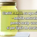 Clatiti parul cu apa si miere - solutie naturala pentru scalp uscat si par lipsit de stralucire