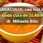 Dieta saracului – cea mai ieftina si rapida cura de slabire - dr. Mihaela Bilic
