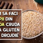 Lipii din quinoa cruda - fara gluten si drojdie - doar 2 ingrediente de baza
