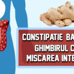 Ghimbirul creste motilitatea intestinala si remediaza constipatia