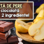 Tarta din pere si ciocolata – doar 2 ingrediente