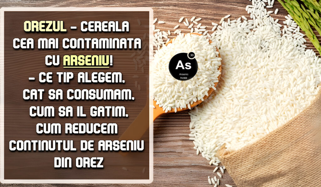 Cum reducem continutul de arseniu din orez (1)