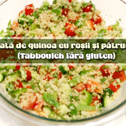 Salata de quinoa cu rosii si patrunjel
