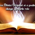 Citirea Sfintei scripturi alunga gandurile rele