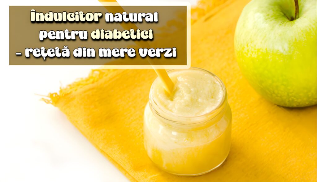 Indulcitor pentru diabetici din mere verzi