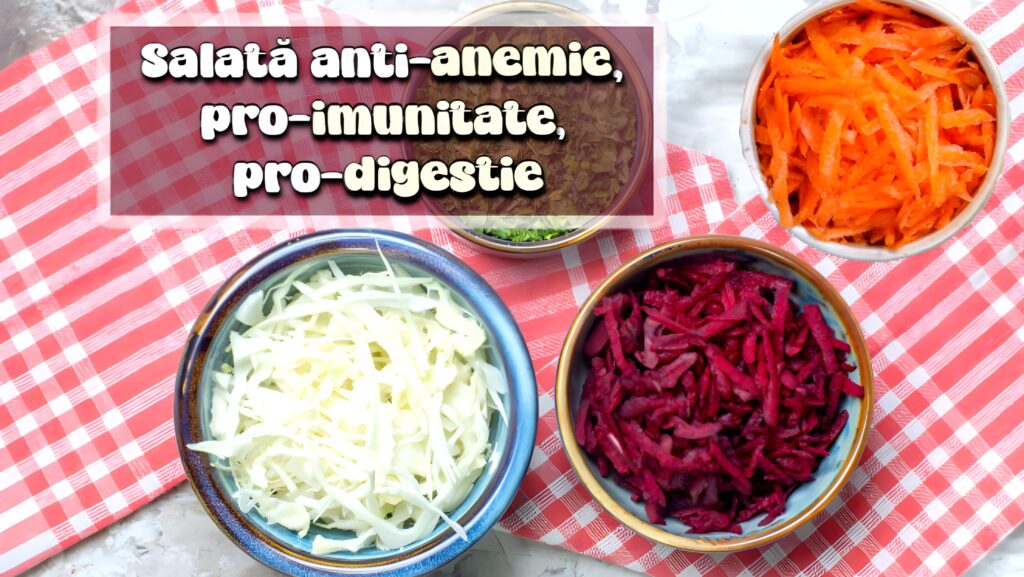 Salata anti-anemie, pro-imunitate, pro-digestie
