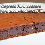 Negresa fara coacere - fara zahar, gluten, lactoza