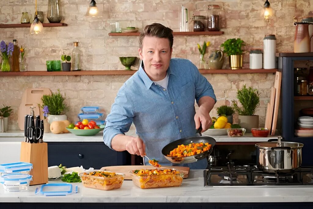 Tigaie teflon Jamie Oliver