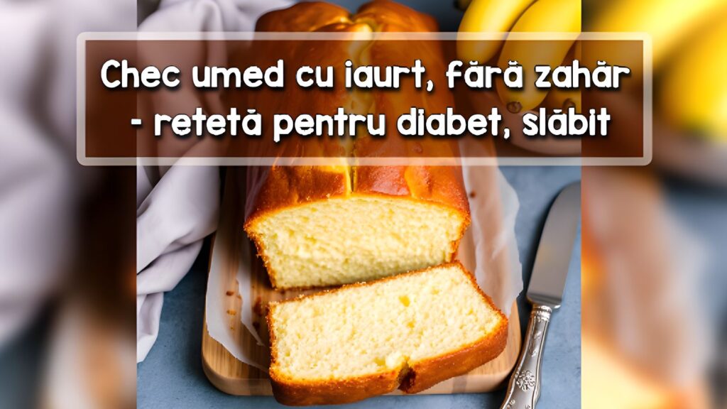 Chec umed cu iaurt fara zahar si faina