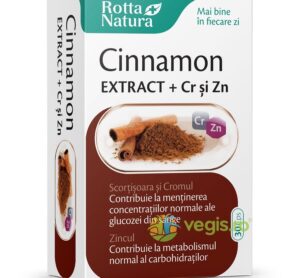 Extract de Scortisoara (Cinnamon) cu Zinc si Crom