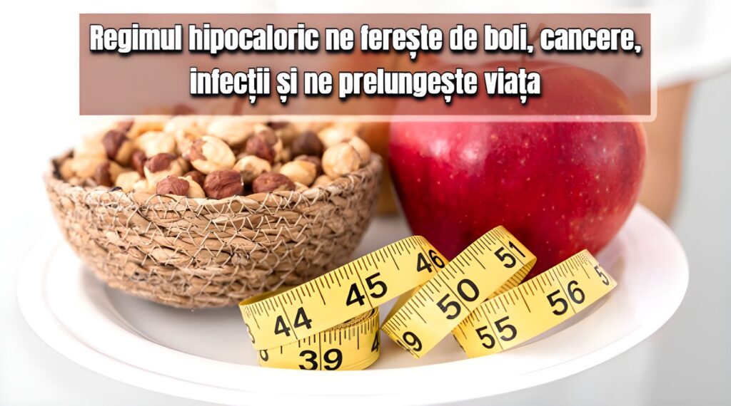 Regimul hipocaloric ne fereste de boli, cancere, infectii si ne prelungeste viata