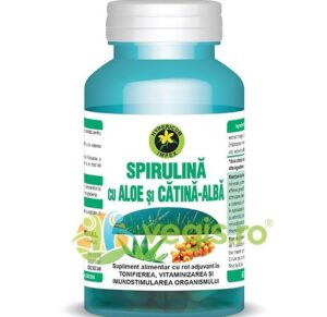 Spirulina, Aloe si Catina